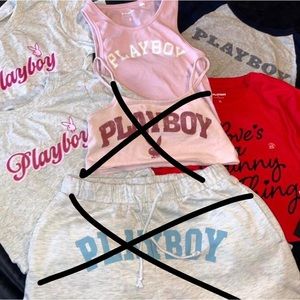 Playboy by Pacsun Crop Tops